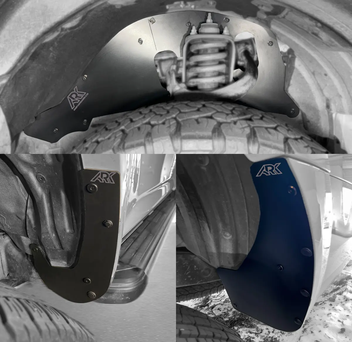 2010-2024 Toyota 4Runner Trixpoly Splash Guards, Mud Flap & Micro Deletes 82