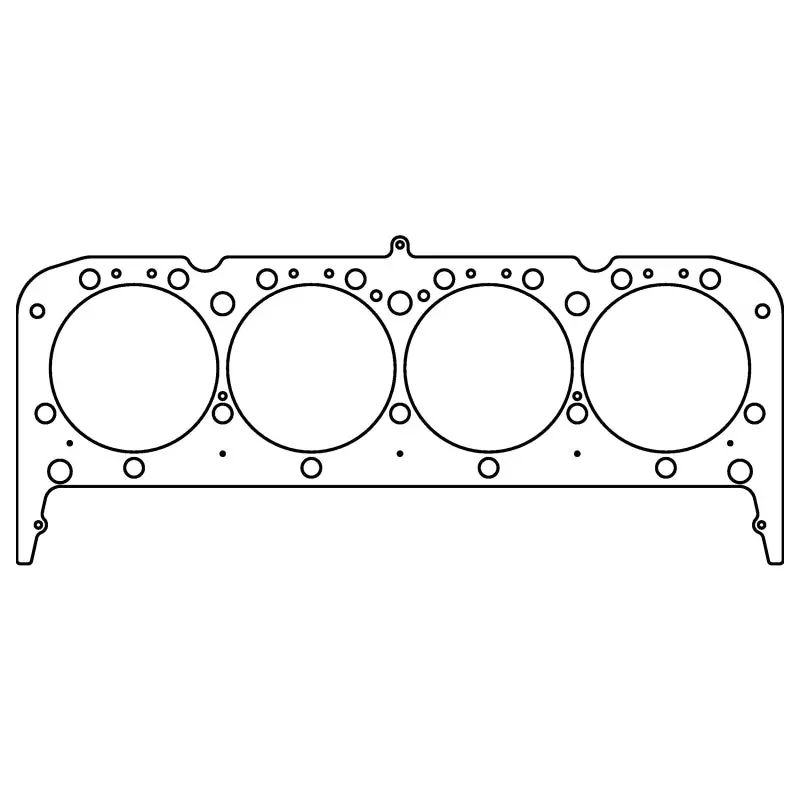 Cometic Mls Cylinder Head Gasket For Gm Small Block V8 Sb2.2 — .030" Thickness, 4.150" Bore, With Steam Holes 1