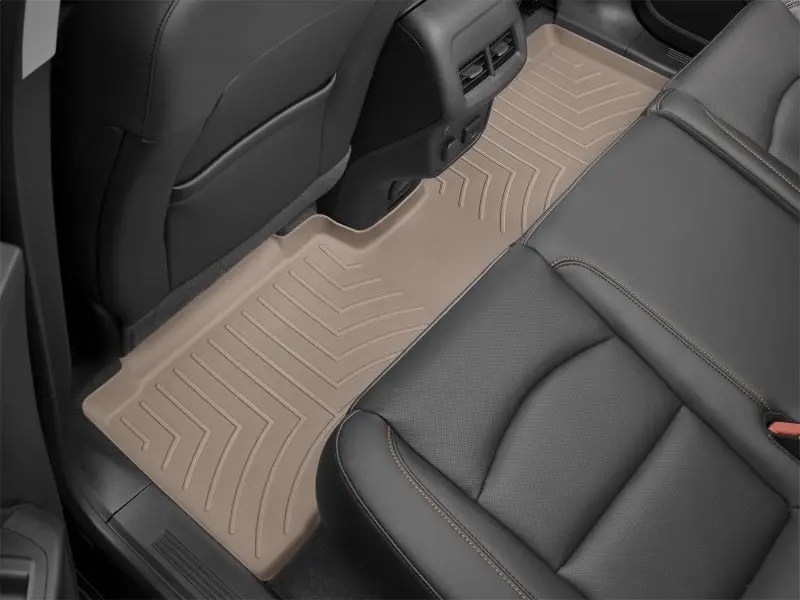 Weathertech Tan Rear Floorliner For 2017–2019 Mercedes-Benz C-Class 1