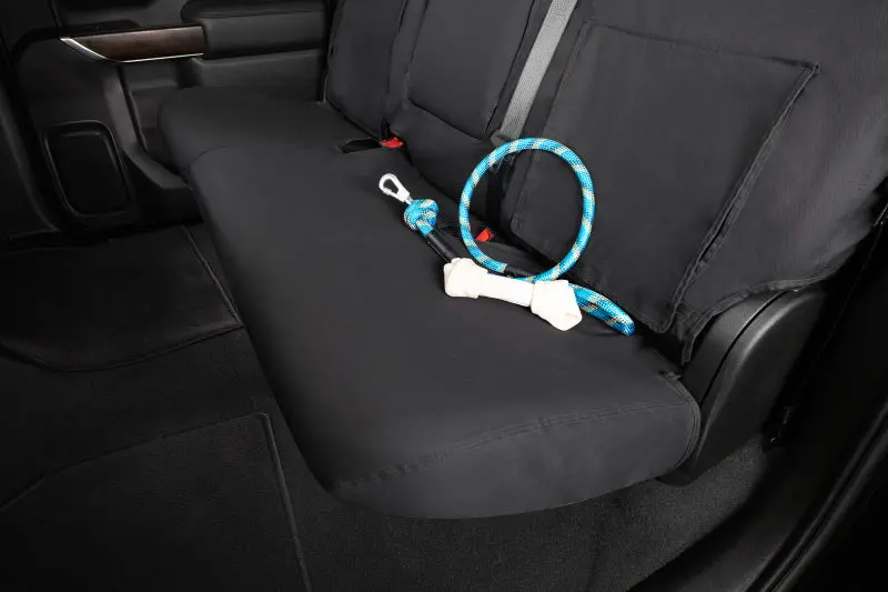 Covercraft 16-22 Toyota Sequoia Polycotton Seatsaver Custom Front Row Seat Covers - Charcoal 1