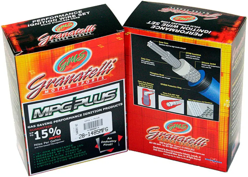 Granatelli 83-85 Chevrolet Medium Duty Trucks 8Cyl 7.0L Performance Ignition Wires 1