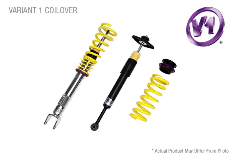 Kw Coilover Kit V1 Audi Tt (8J) Roadster Fwd (4 Cyl.) W/O Magnetic Ride 1