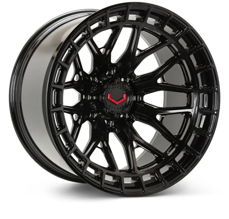 Vossen Lcx-02 Gloss Black Forged Wheel – 22X12", 8X165.1 Bolt Pattern, Et44 Offset, Ultra-Deep Profile, 125.1Mm Hub Bore 1