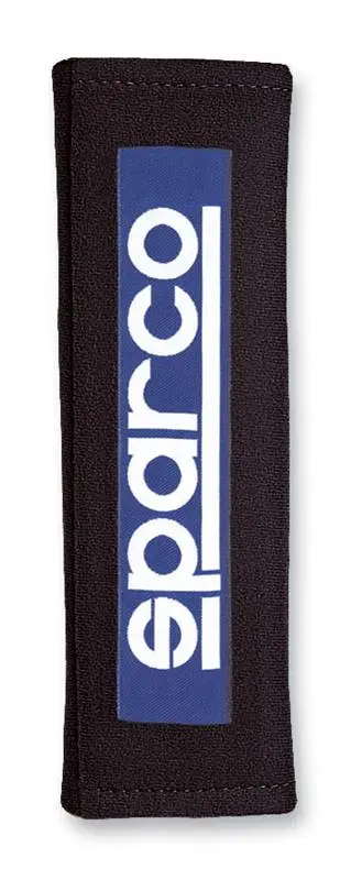 Sparco 3-Inch Black Racing Harness Belt Pad 1