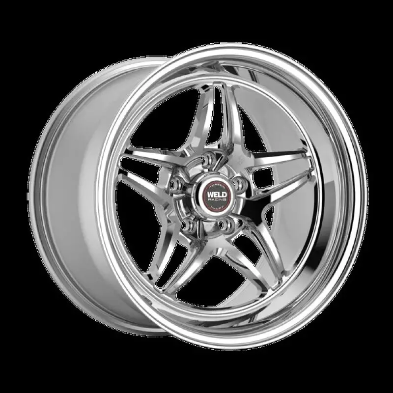 Weld S81 Polished Alloy Wheel – 20×7", 5×115 Bolt Pattern, 4.3" Backspace, High-Pad Design 1