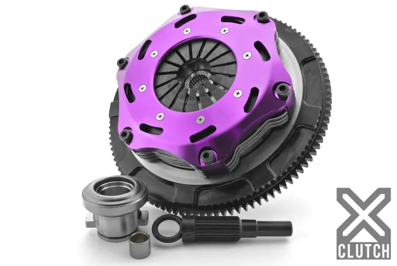 Xclutch Triple Ceramic Solid Disc Clutch Kit For Nissan 180Sx S13 (1991–1998, 2.0L) 1