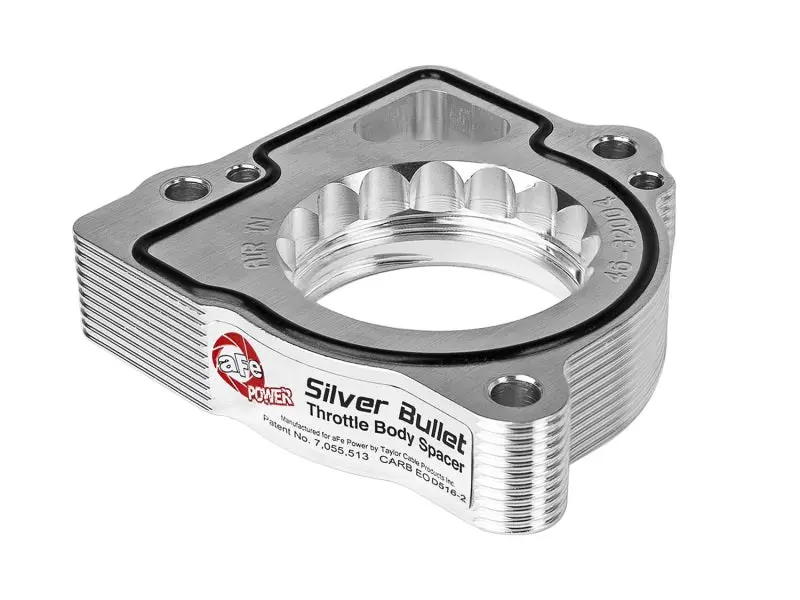Afe Silver Bullet Throttle Body Spacer For 2003–2007 Dodge Ram 4.7L V8 1