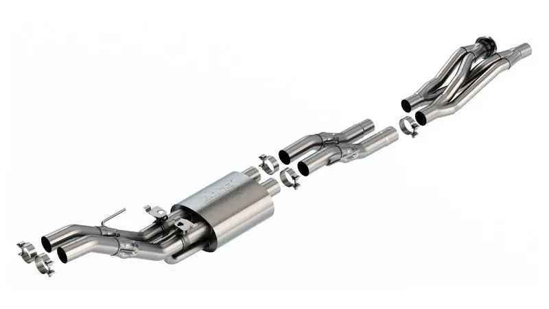 Borla Atak Cat-Back Exhaust System For 2023–2024 Ford F-150 Raptor R 1
