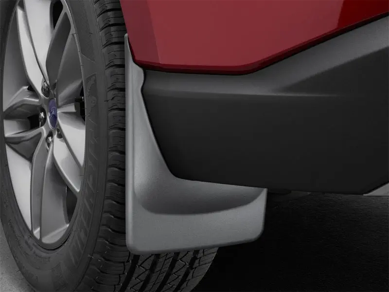 Weathertech No-Drill Mudflaps For 2017–2022 Ford F-250/F-350/F-450/F-550 – Compatible With Oem Fender Flares And Lip Moldings, Black Finish 1