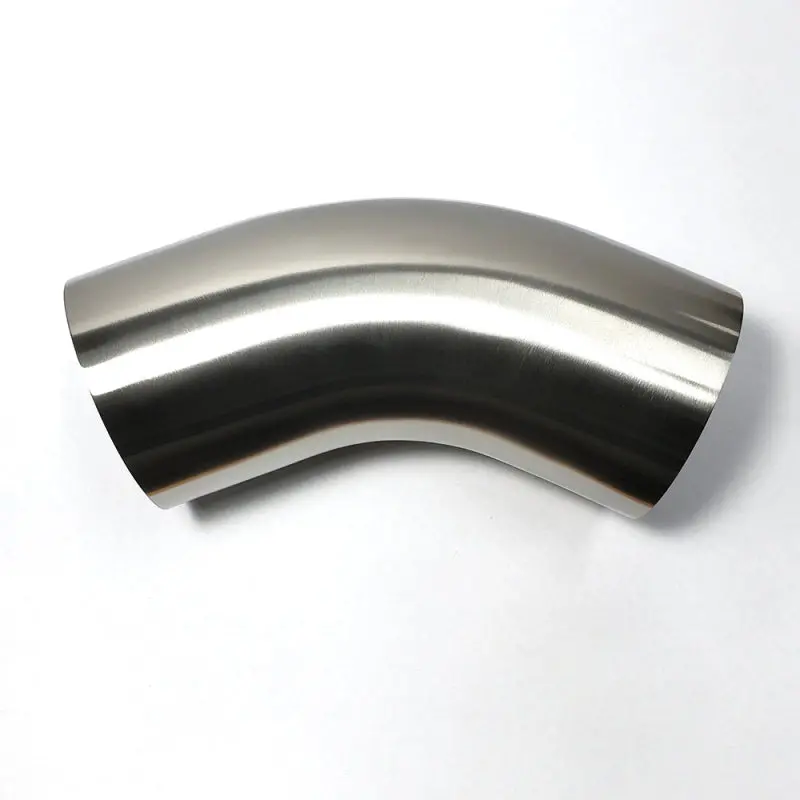 Stainless Bros 1.75-Inch Diameter 45° Bend Tube – 16-Gauge, 1.75-Inch Centerline Radius 1