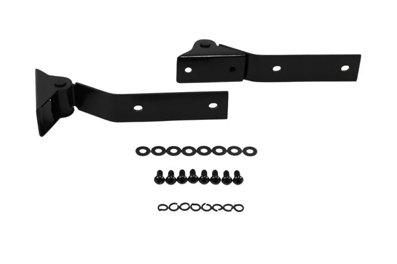 Kentrol Powder-Coated Tailgate Hinge Kit For 1987–1995 Jeep Wrangler Yj 1