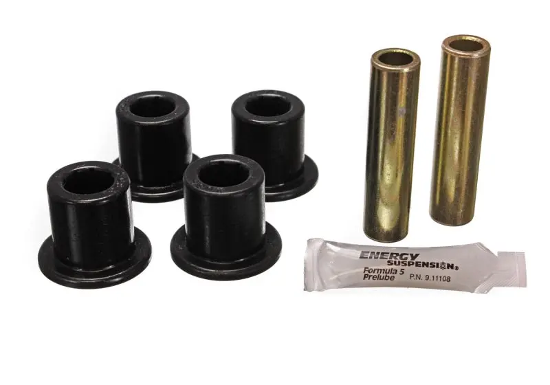 Energy Suspension Jeep Frame Shackle Bushings – Durable Black Polyurethane Replacement Set 1