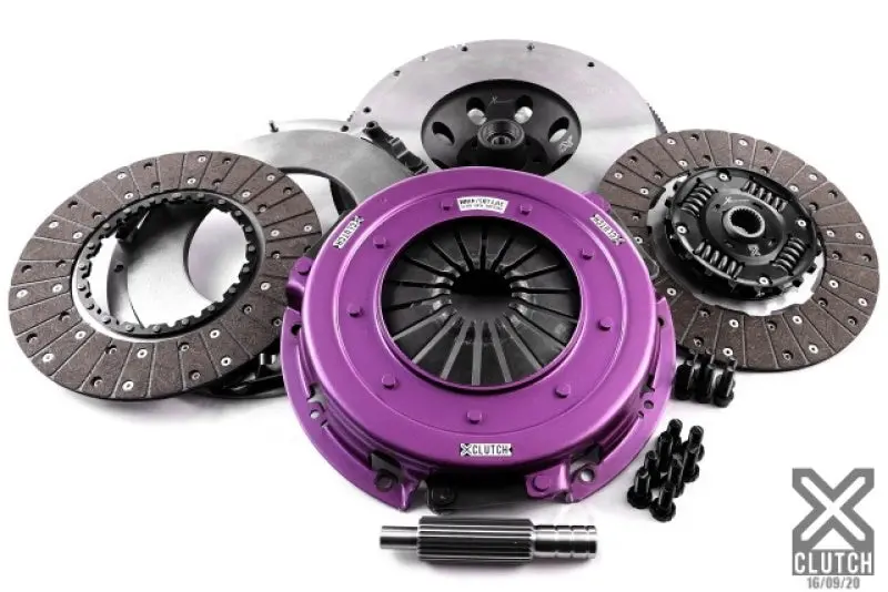Xclutch 15-20 Ford Mustang Shelby Gt350 5.2L 10.5In Twin Sprung Organic Clutch Kit 1