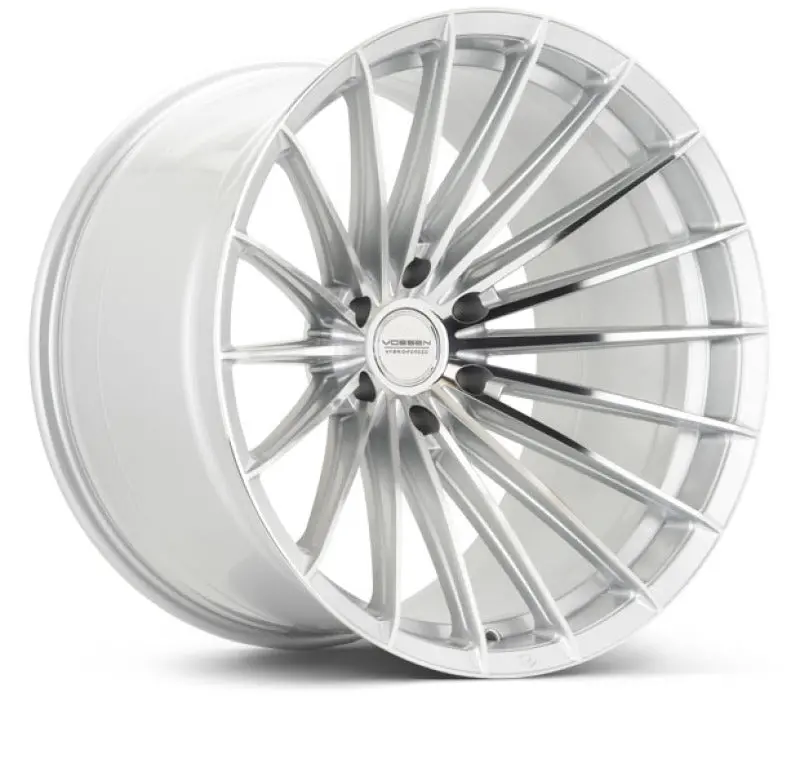 Vossen Hfx-4 Forged Alloy Wheel: 22×9.5", 6×135, Et20, Deep Dish, Silver Polished Finish 1