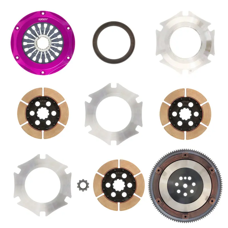 Exedy Hyper Triple Cerametallic Clutch Kit For 1996 Mitsubishi Lancer Evolution Iv (L4) 2