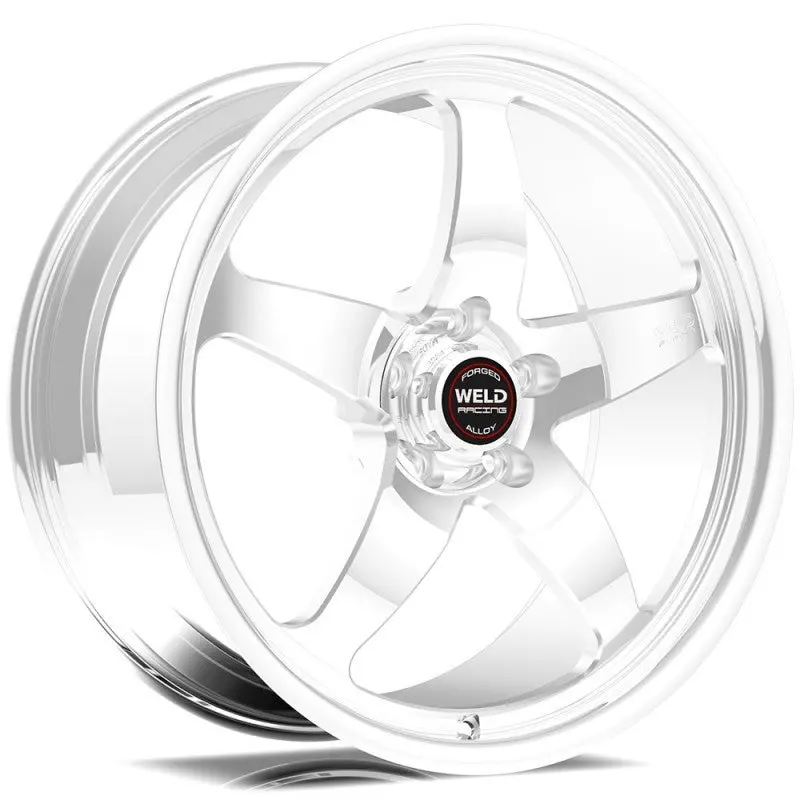 Weld S71 Polished Aluminum Wheel — 18X5, 5X115Mm, 1.6" Backspace, High-Pad Finish 1