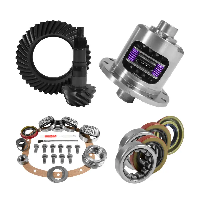 Yukon Gear 7.5-Inch Rear Ring And Pinion Install Kit For Gm 28-Spline Positraction Axles – 3.73 Ratio With Bearings 1