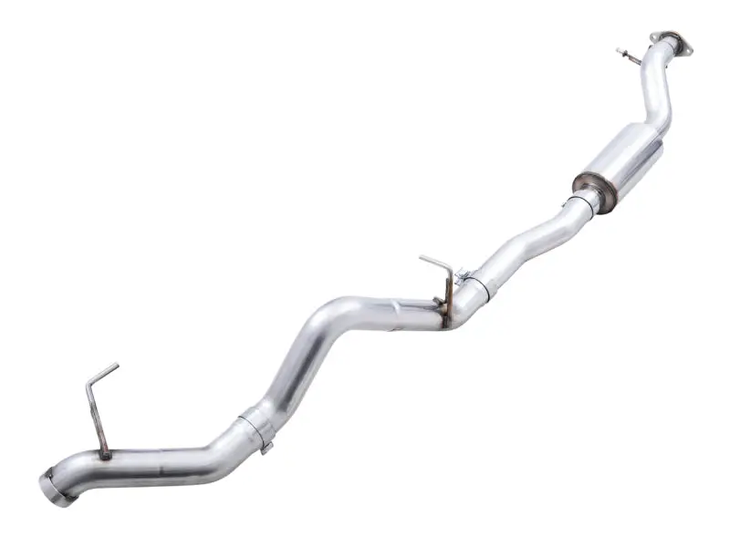 Awe Tuning 2021+ Ford Bronco 0Fg Exhaust (No Tips) W/ Bash Guard 1