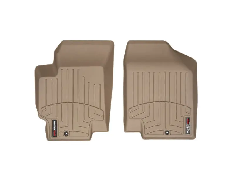 Weathertech Front Floorliner For 2006–2011 Hyundai Accent – Tan, Trim-To-Fit Design With All-Weather Protection 1