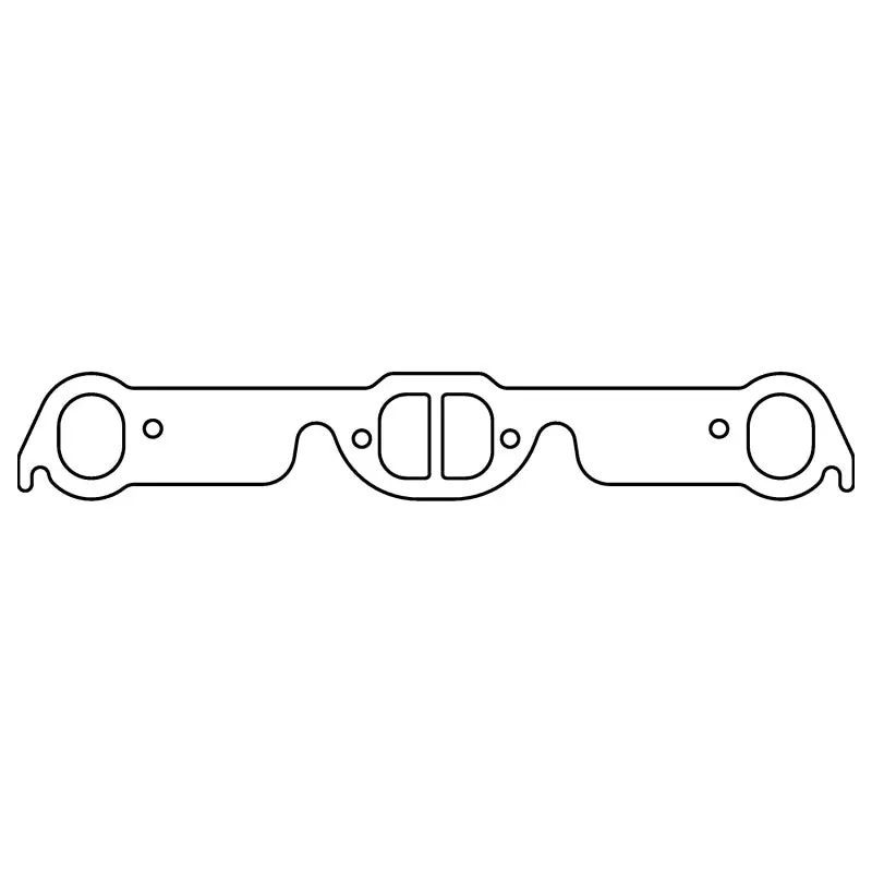 Cometic Exhaust Manifold Gasket Set – Pontiac V8 Htg, 0.094" Thick, Oval Port (1.940" × 1.500") 1