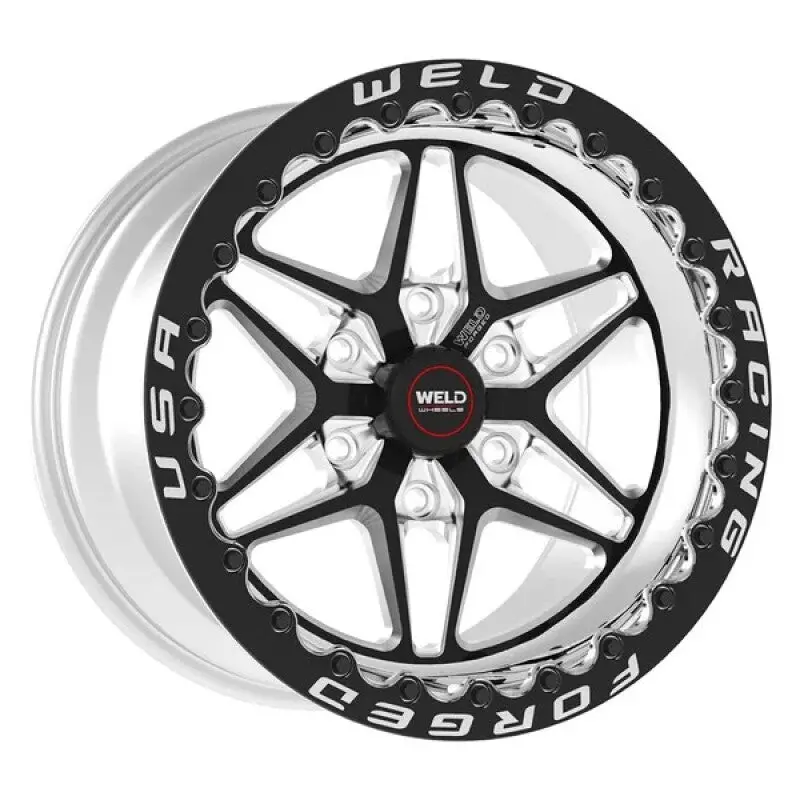 Weld S81 Beadlock Wheel – 17X11", 5X4.75", 43Mm Offset, Black Finish 1