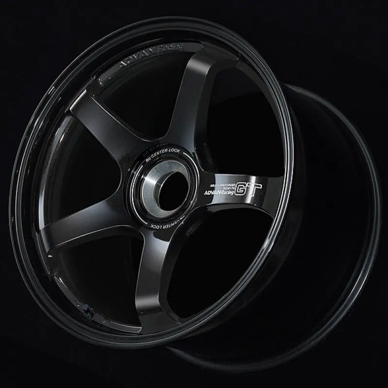 Advan Gt For Porsche 20X12 +44 Cl Racing Titanium Black Wheel 1