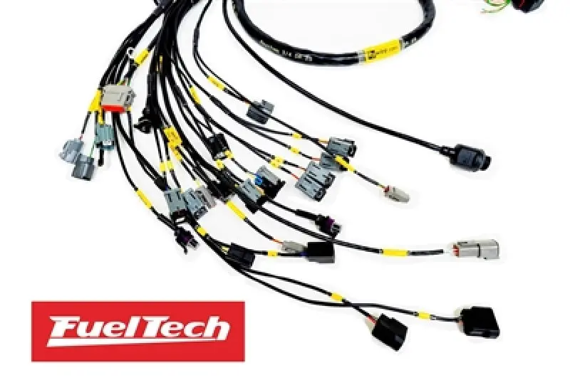 Rywire Honda K-Series Engine Wiring Harness — Compatible With Fueltech 550 Ecu, Obd2, Ev14 Injectors, Aem Iat/Map (Adapter Required) 1
