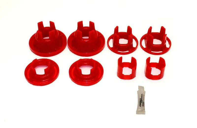 Bmr Polyurethane Rear Cradle Bushing Kit For 2010–2011 Chevrolet Camaro (5Th Gen) – Street Version, Red 1