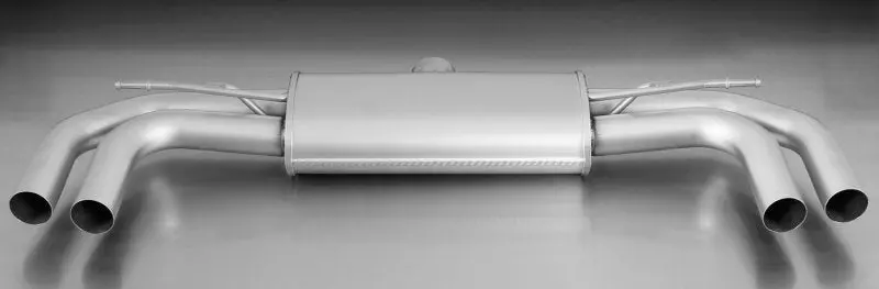 Remus Axle-Back Exhaust System For 2012 Audi A3 Sedan 1.4L Tfsi (Tailpipes Sold Separately) 1