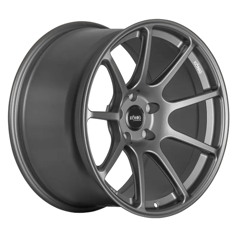 Konig F5R Forged Alloy Wheel – 18X8.5", 5X120, Et35, Ash Silver, Knurled Bead 1