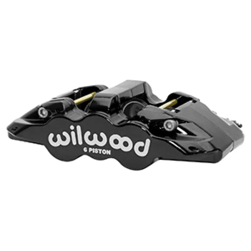 Wilwood Aero6-Ds 6-Piston Caliper – 1.75" / 1.38" / 1.38" Bore Sizes, 1.25" Mounting 1