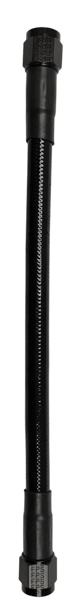 Fragola -6An Black Ptfe Braided Hose Assembly – Straight-To-Straight, 96 Inches 1