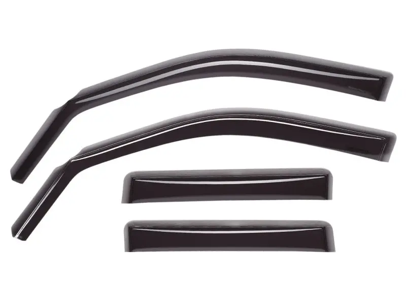 Weathertech 18-23 Chevrolet Traverse Front & Rear Side Window Deflectors - Dark Tint 1