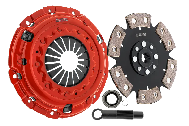 Action Clutch Stage 6 Performance Kit – Heavy-Duty Clutch Assembly For 1986–1989 Acura Integra D16 (1.6L) 1